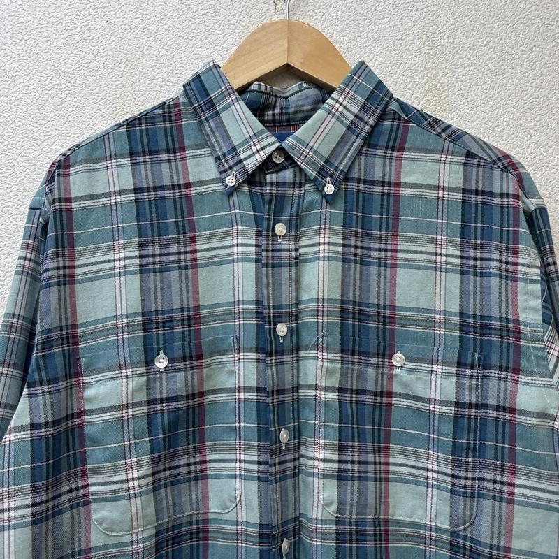 タウンクラフト TOWNCRAFT シャツ、ブラウス 長袖 90s ロングスリーブ ボタンダウン チェック シャツ ヴィンテージ - チェック メンズ USED 古着 中古 50151662