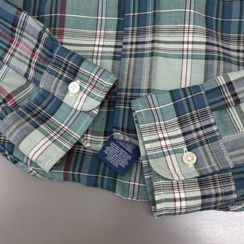 タウンクラフト TOWNCRAFT シャツ、ブラウス 長袖 90s ロングスリーブ ボタンダウン チェック シャツ ヴィンテージ - チェック メンズ USED 古着 中古 50151662