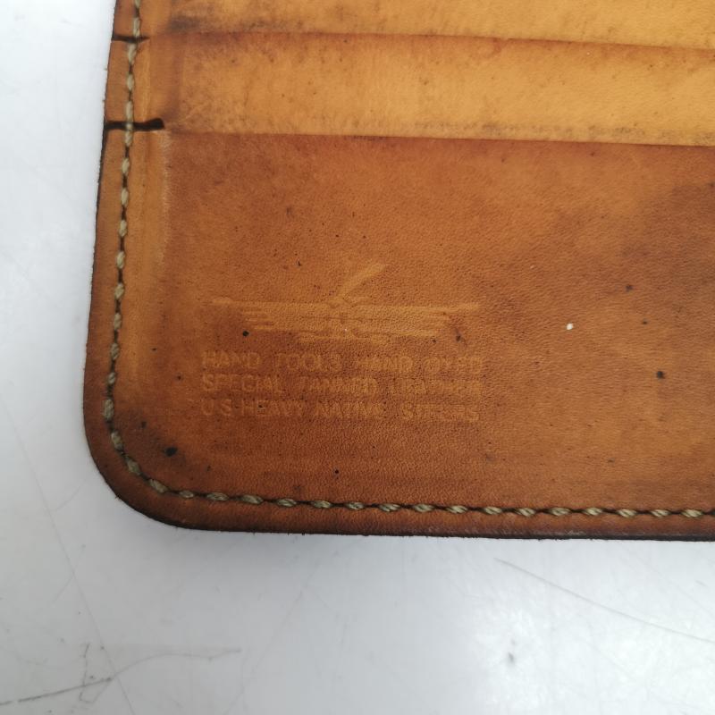 ファニー FUNNY 財布 長財布 カービング レザー コンチョ ロングウォレット 長財布 ウォレットコード - 茶 / ブラウン / brown メンズ USED 古着 中古 50151671