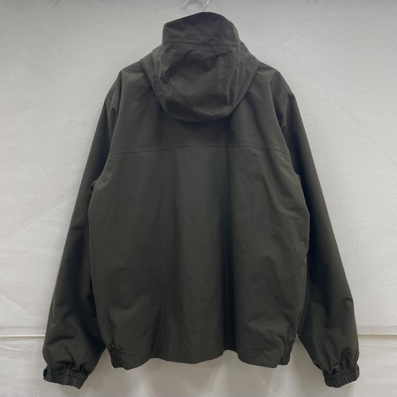 エディーバウアー Eddie Bauer ジャケット、上着 ジャンパー、ブルゾン パーカー ジャケット ジップアップ フード 防水 アウトドア ナイロン XL 無地 カーキ / カーキ / khaki メンズ USED 古着 中古 50151686