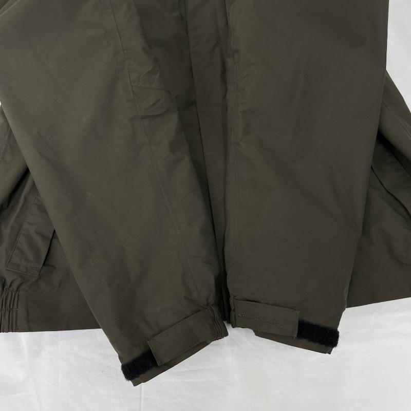 エディーバウアー Eddie Bauer ジャケット、上着 ジャンパー、ブルゾン パーカー ジャケット ジップアップ フード 防水 アウトドア ナイロン XL 無地 カーキ / カーキ / khaki メンズ USED 古着 中古 50151686