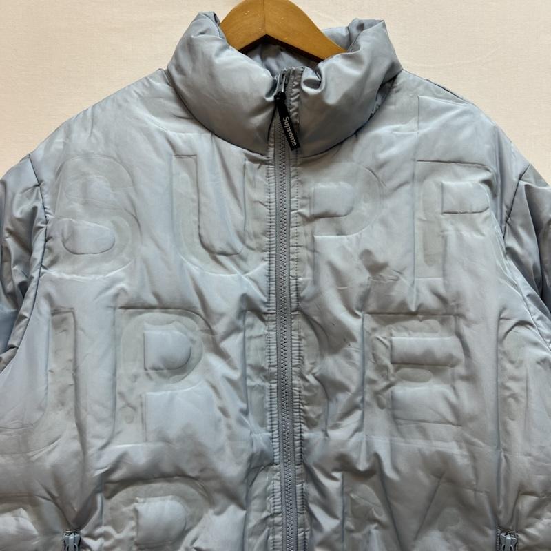 シュプリーム Supreme ジャケット、上着 ダウンジャケット 19SS Bonded Logo Puffy Jacket ロゴ ダウンジャケット S 水色 / ライトブルー / メンズ USED 古着 中古 50151696