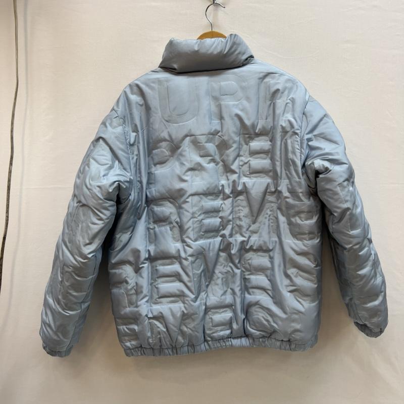 シュプリーム Supreme ジャケット、上着 ダウンジャケット 19SS Bonded Logo Puffy Jacket ロゴ ダウンジャケット S 水色 / ライトブルー / メンズ USED 古着 中古 50151696