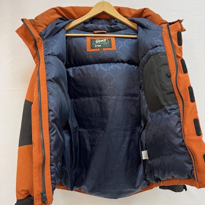 ショット schott ジャケット、上着 ダウンジャケット 2TONE DOWN PARKA ツートーン ダウンジャケット M 橙 / オレンジ / orange メンズ USED 古着 中古 50151702