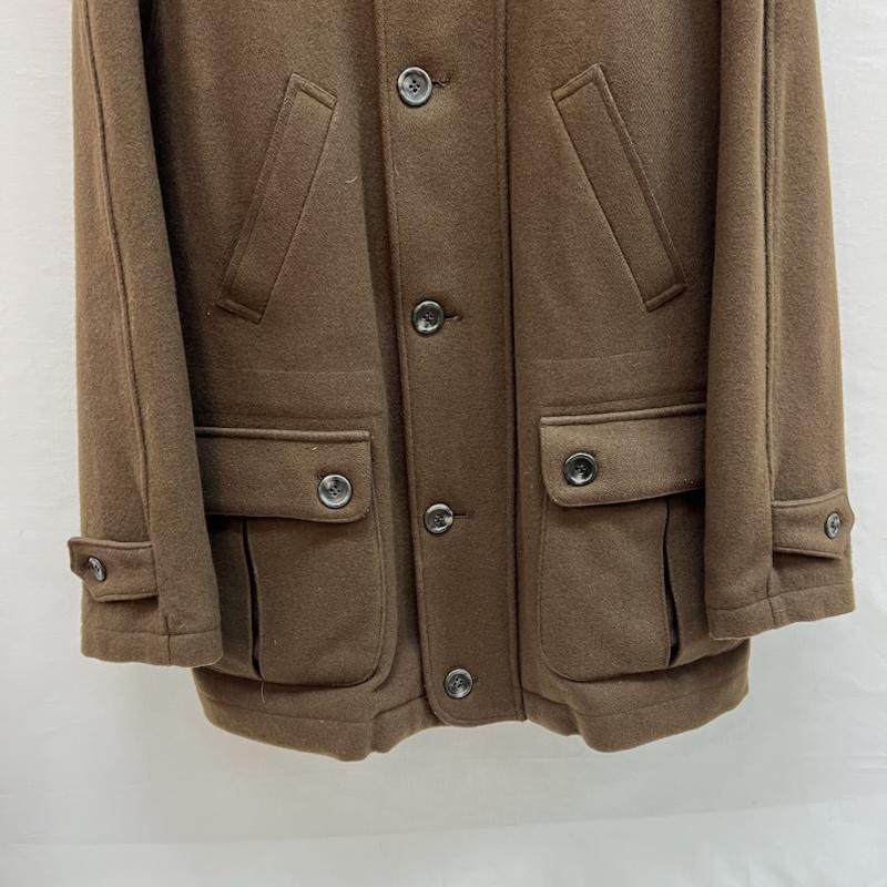 ピーピーエフエム PPFM コート コート一般 ムートンカラー ウールコート ヴィンテージ アーカイブ M カーキ / カーキ / khaki メンズ USED 古着 中古 50151713
