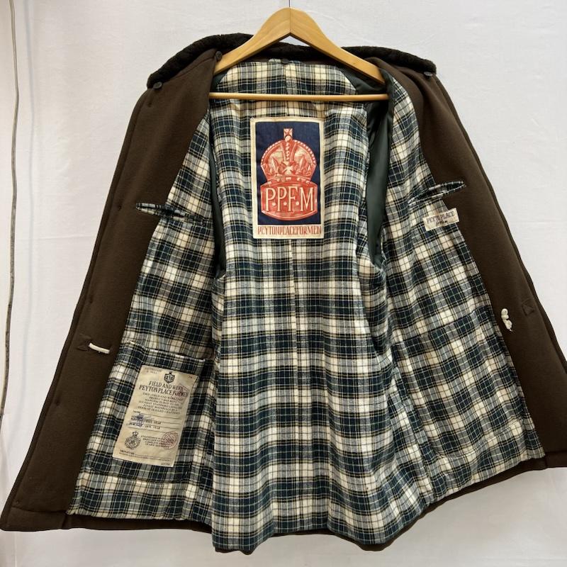 ピーピーエフエム PPFM コート コート一般 ムートンカラー ウールコート ヴィンテージ アーカイブ M カーキ / カーキ / khaki メンズ USED 古着 中古 50151713