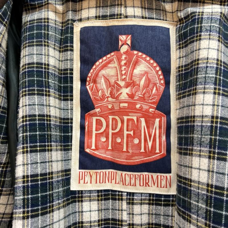 ピーピーエフエム PPFM コート コート一般 ムートンカラー ウールコート ヴィンテージ アーカイブ M カーキ / カーキ / khaki メンズ USED 古着 中古 50151713