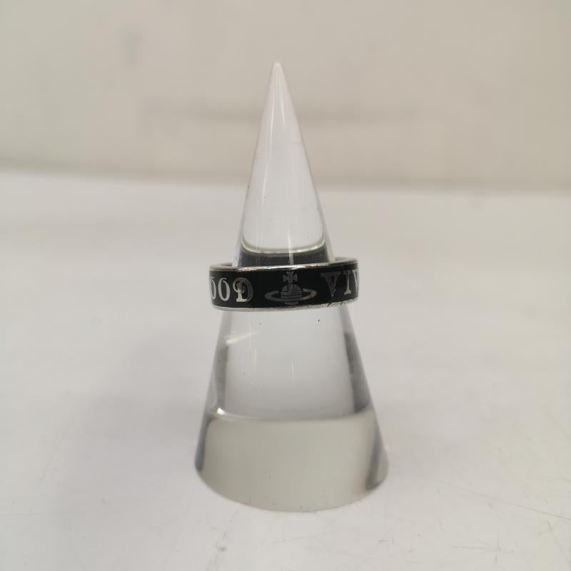 ヴィヴィアンウエストウッド Vivienne Westwood アクセサリー 指輪 コンジット ストリート シルバー リング 指輪 M 14号 SV925 - 黒 / ブラック / black メンズ USED 古着 中古 50151728