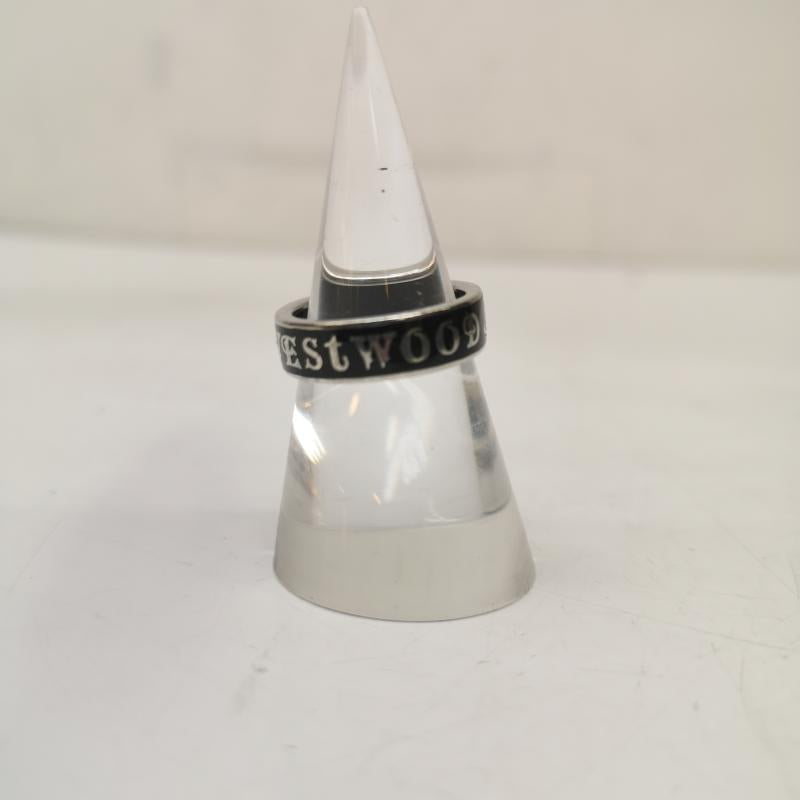 ヴィヴィアンウエストウッド Vivienne Westwood アクセサリー 指輪 コンジット ストリート シルバー リング 指輪 M 14号 SV925 - 黒 / ブラック / black メンズ USED 古着 中古 50151728