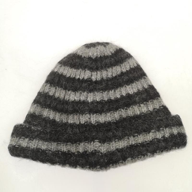 シュプリーム Supreme 帽子 ニット帽 23AW Loose Stripe Beanie アルパカ ニット キャップ - 灰 / グレー / gray メンズ USED 古着 中古 50151750