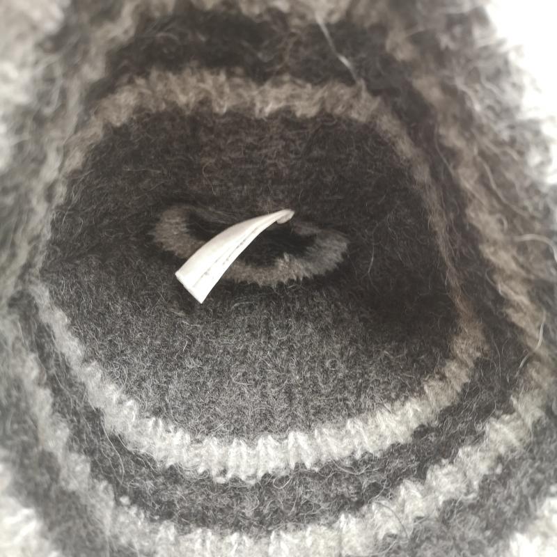 シュプリーム Supreme 帽子 ニット帽 23AW Loose Stripe Beanie アルパカ ニット キャップ - 灰 / グレー / gray メンズ USED 古着 中古 50151750