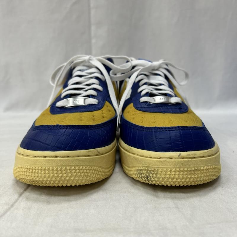 ナイキ NIKE スニーカー スニーカー dm8462-400 UNDEFEATED × Nike Air Force 1 Low 5 On It US9.5 / 27.5cm 27.5cm 青 / ブルー / blue X 黄 / イエロー / yellow X ベージュ / ベージュ / beige メンズ USED 古着 中古 50151757