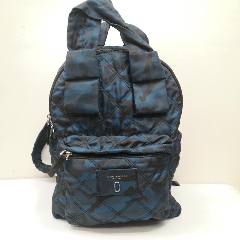 マークバイマークジェイコブス MARC by MARC JACOBS バッグ バッグ キルティング カモフラージュ 迷彩 バックパック リュックサック - 青 / ブルー / blue メンズ USED 古着 中古 50151763