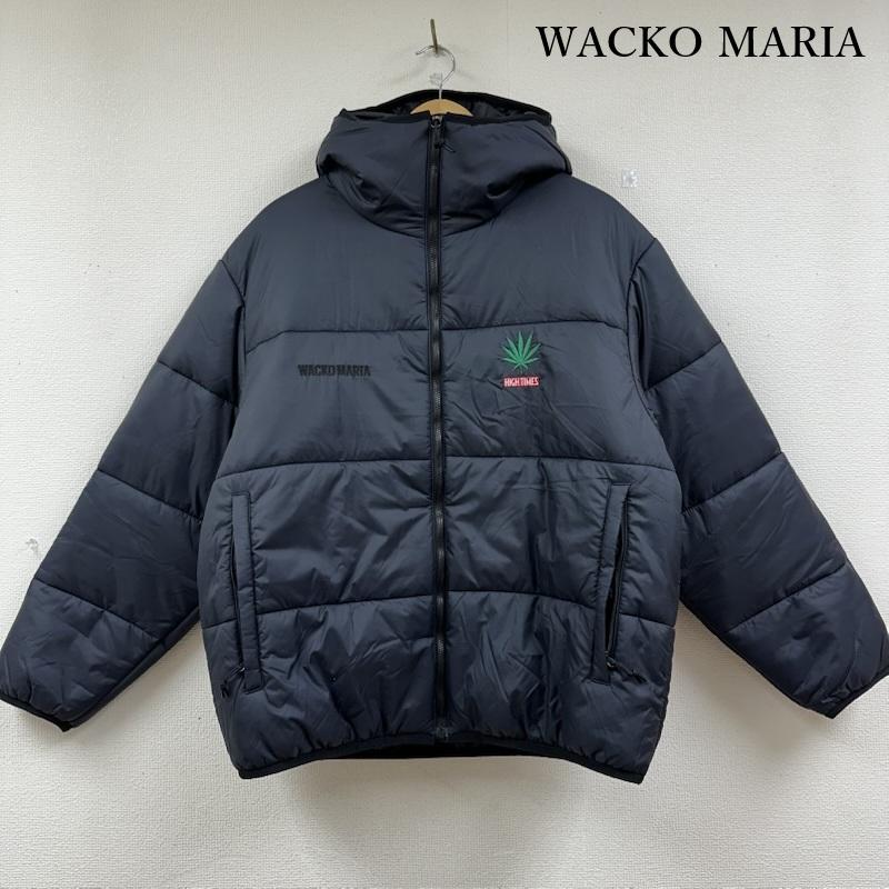 ワコマリア WACKO MARIA ジャケット、上着 ジャンパー、ブルゾン HIGHTIMES | PADDING JACKET ロゴ 刺繍 中綿 ジャケット - 黒 / ブラック / black メンズ USED 古着 中古 50151815