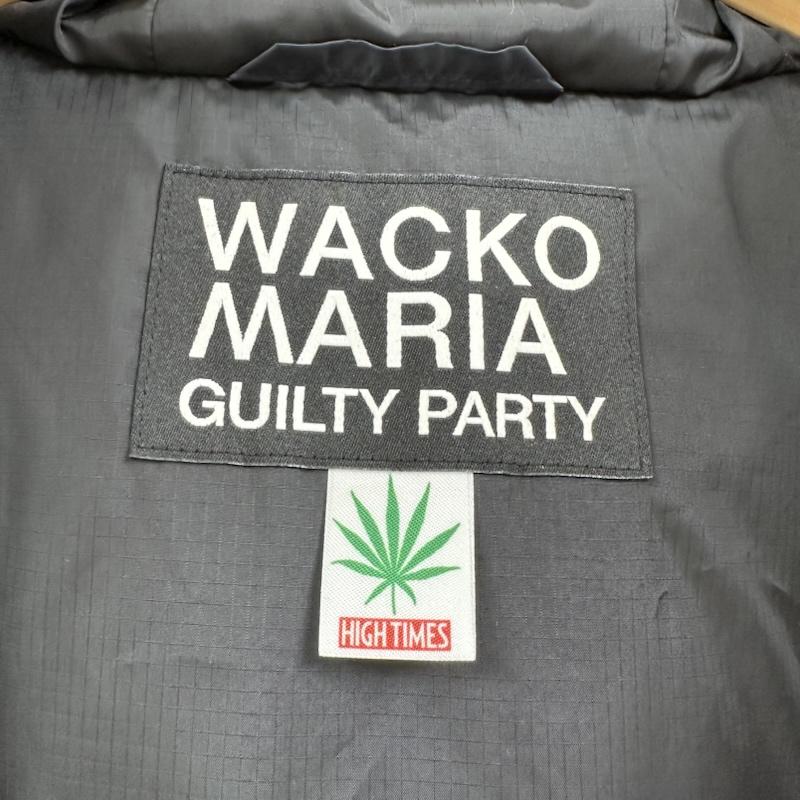 ワコマリア WACKO MARIA ジャケット、上着 ジャンパー、ブルゾン HIGHTIMES | PADDING JACKET ロゴ 刺繍 中綿 ジャケット - 黒 / ブラック / black メンズ USED 古着 中古 50151815