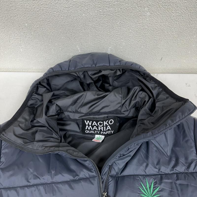 ワコマリア WACKO MARIA ジャケット、上着 ジャンパー、ブルゾン HIGHTIMES | PADDING JACKET ロゴ 刺繍 中綿 ジャケット - 黒 / ブラック / black メンズ USED 古着 中古 50151815