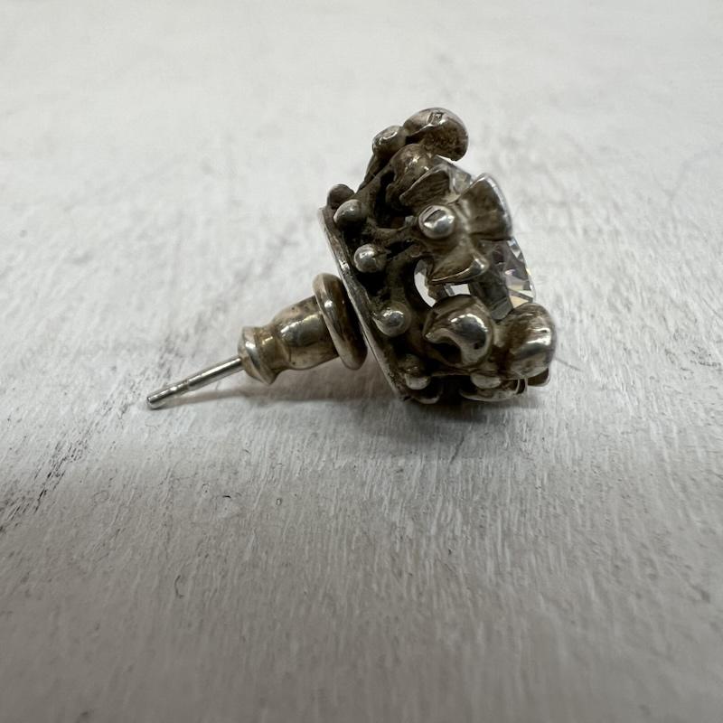 ロイヤル・オーダー ROYAL ORDER アクセサリー ピアス SILVER シルバー 925 ジルコニア ピアス - メンズ USED 古着 中古 50151828