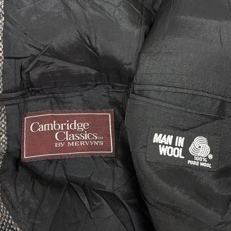 古着 USED ジャケット、上着 ジャケット、ブレザー Cambridge Classics 90年代 ビンテージ ウール テーラード ジャケット くるみボタン 90s VINTAGE - メンズ USED 古着 中古 50151860