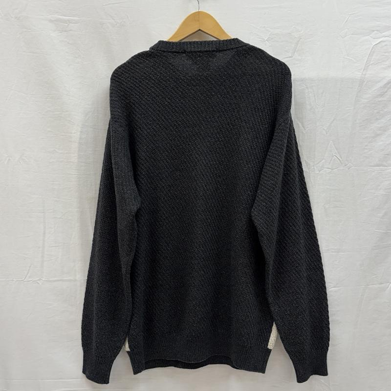 古着 USED ニット、セーター 長袖 Norm Thompson 90-00年代 ビンテージ イタリア製 パネル ニット セーター 90s 00s VINTAGE XL メンズ USED 古着 中古 50151862