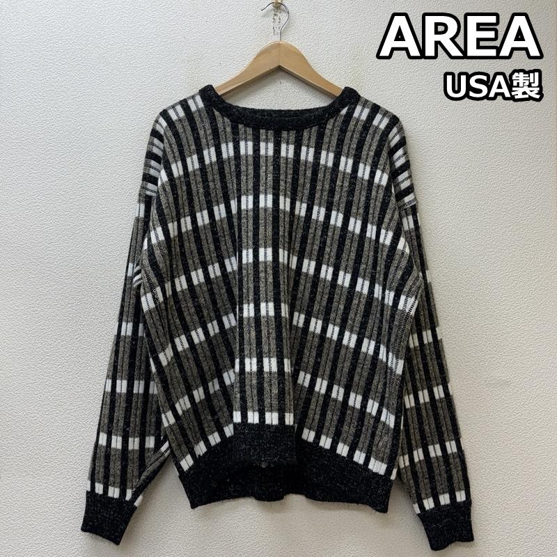 古着 USED ニット、セーター 長袖 AREA USA製 ビンテージ ビッグサイズ クルーネック アクリル ニット セーター XL メンズ USED 古着 中古 50151870