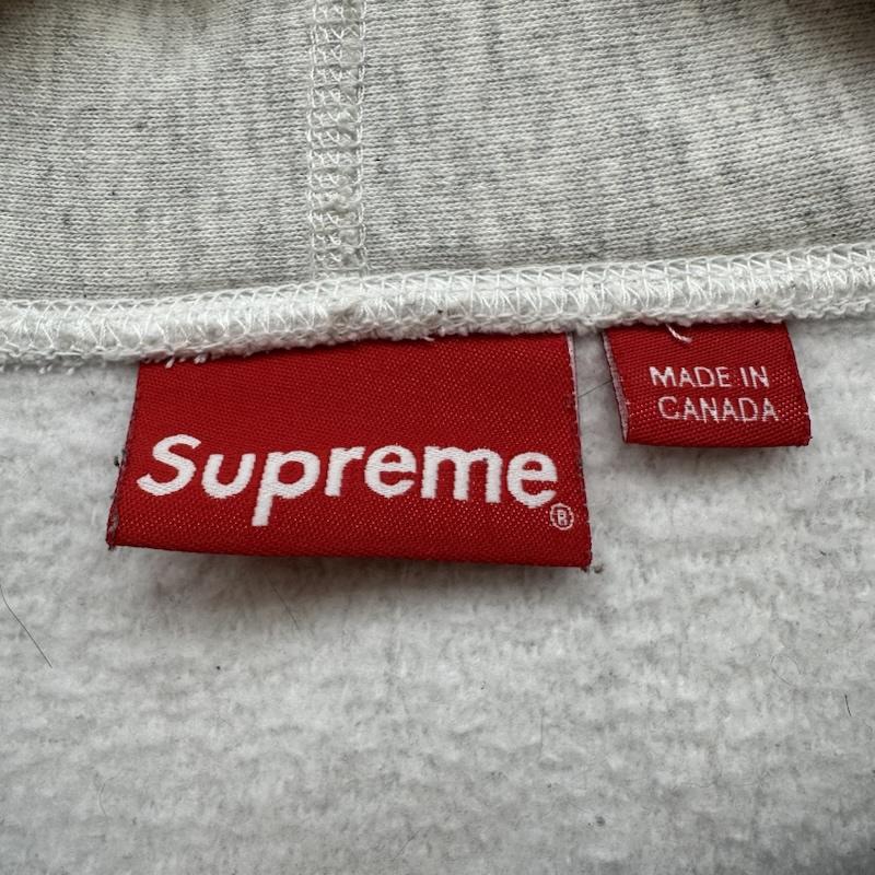 シュプリーム Supreme パーカー 長袖 22ss Stars Arc Hooded Sweatshirt スター スタッズ ロゴ パーカー XXL 灰 / グレー / gray メンズ USED 古着 中古 50151877