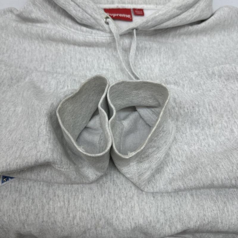 シュプリーム Supreme パーカー 長袖 22ss Stars Arc Hooded Sweatshirt スター スタッズ ロゴ パーカー XXL 灰 / グレー / gray メンズ USED 古着 中古 50151877