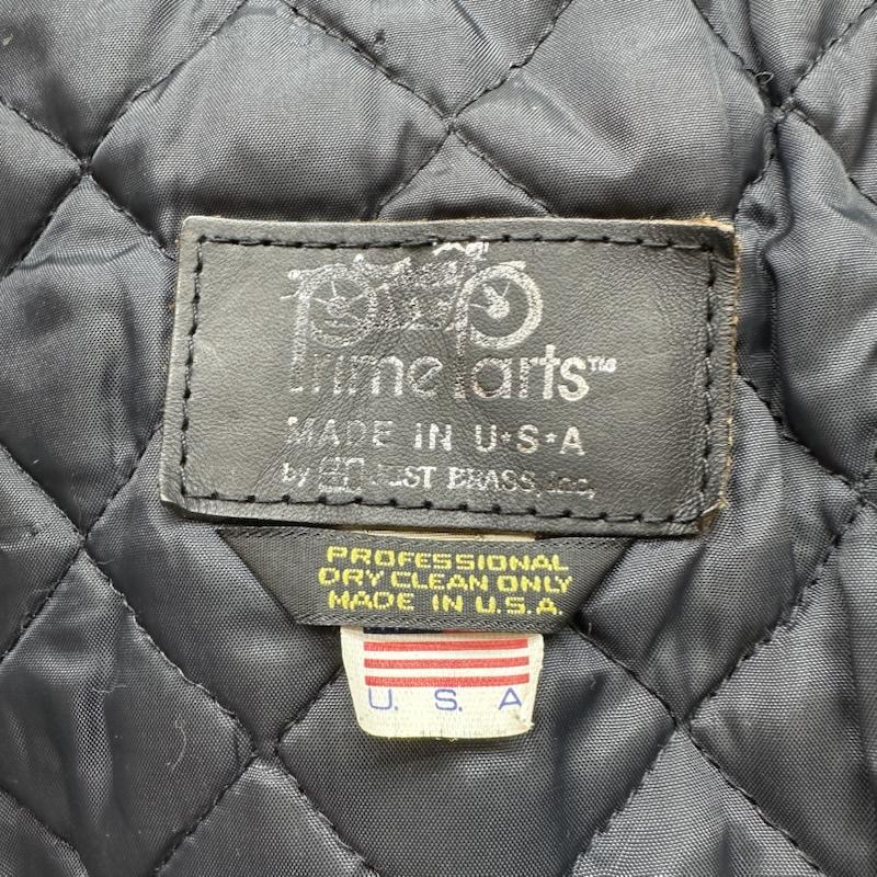古着 USED ジャケット、上着 ライダース Prime Parts USA製 フリンジ ライダース レザー ジャケット 36 黒 / ブラック / black メンズ USED 古着 中古 50151879