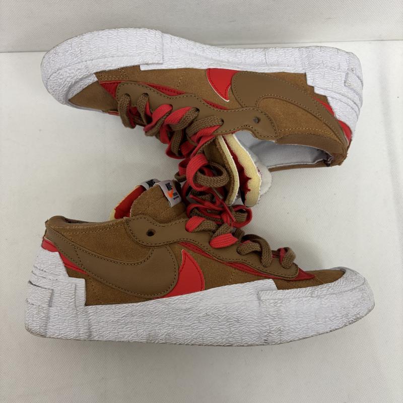 ナイキ NIKE シューズ シューズ NIKE × Sacai サカイ コラボ ブレザー ロー スニーカー DD1877-200 26.5cm メンズ USED 古着 中古 50151893