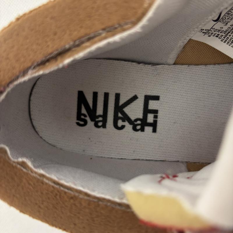 ナイキ NIKE シューズ シューズ NIKE × Sacai サカイ コラボ ブレザー ロー スニーカー DD1877-200 26.5cm メンズ USED 古着 中古 50151893