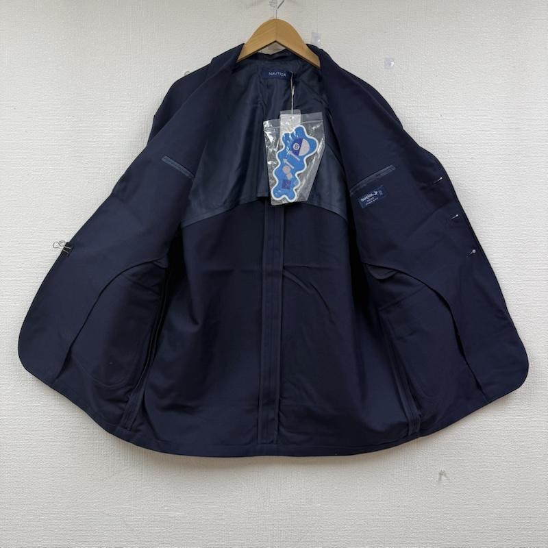 ノーティカ NAUTICA ジャケット、上着 ジャケット、ブレザー 3B 金ボタン ブレザー テーラード ジャケット ワッペン付き 221-1528 M 紺 / ネイビー / navy メンズ USED 古着 中古 50151908