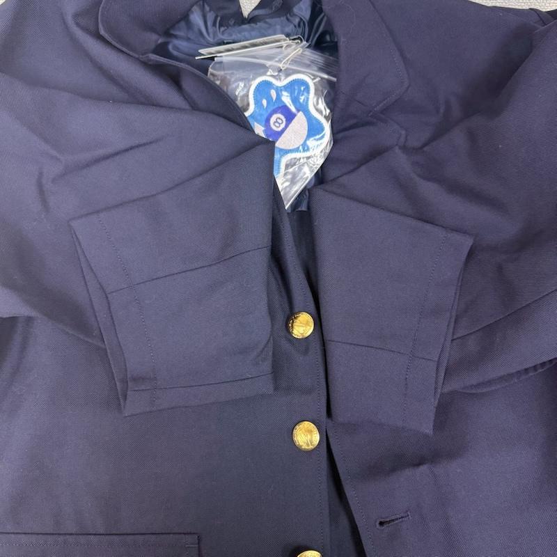 ノーティカ NAUTICA ジャケット、上着 ジャケット、ブレザー 3B 金ボタン ブレザー テーラード ジャケット ワッペン付き 221-1528 M 紺 / ネイビー / navy メンズ USED 古着 中古 50151908
