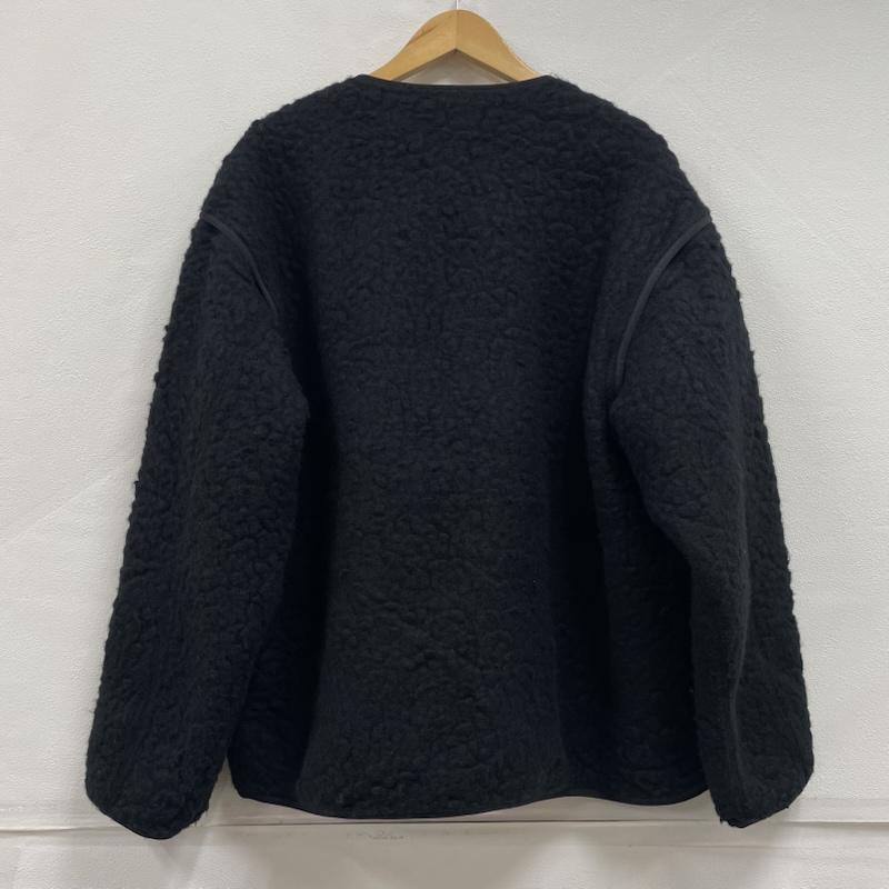 ザノースフェイス THE NORTH FACE トップス トップス パープルレーベル ウール ボア フリース フィルド カーディガン GORE-TEX ゴアテックス 2WAY NA2250N L ワンポイント X ロゴ、文字 X 刺繍 黒 / ブラック / black X 白 / ホワイト / white メンズ USED 古着 中古 50151911