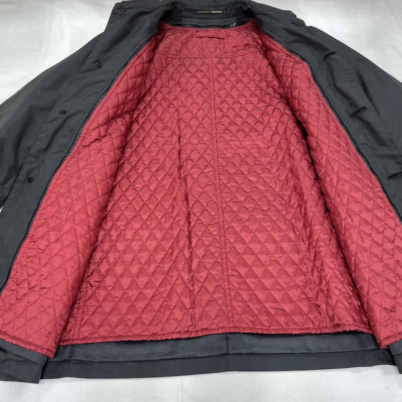 ジャンポールゴルチエ Jean Paul Gaultier トップス トップス HOMME オム ステンカラー ナイロン コート ジャケット 着脱ライナー 裏 キルティング 46 無地 黒 / ブラック / black X えんじ / ワインレッド / dark red メンズ USED 古着 中古 50151921