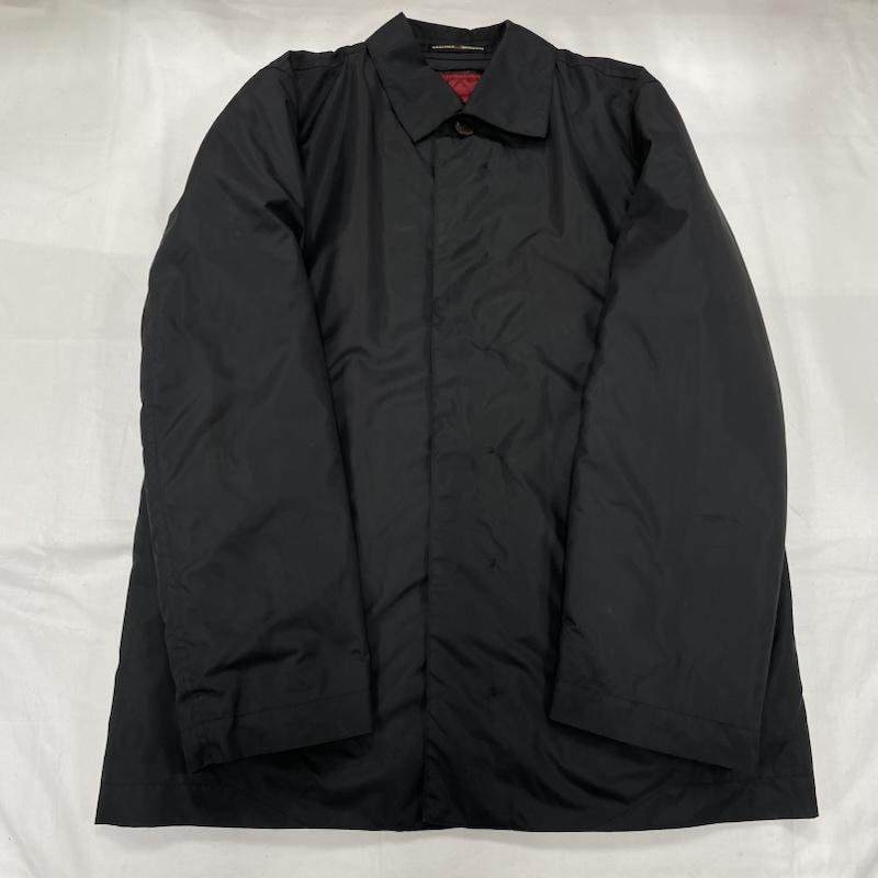 ジャンポールゴルチエ Jean Paul Gaultier トップス トップス HOMME オム ステンカラー ナイロン コート ジャケット 着脱ライナー 裏 キルティング 46 無地 黒 / ブラック / black X えんじ / ワインレッド / dark red メンズ USED 古着 中古 50151921