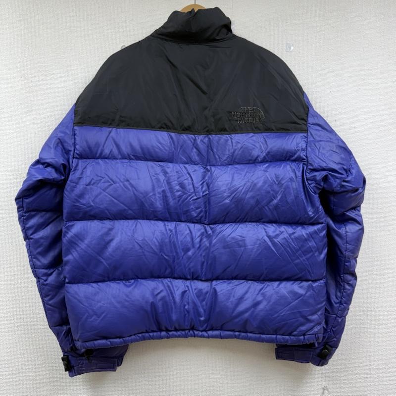 ザノースフェイス THE NORTH FACE ジャケット、上着 ジャンパー、ブルゾン ヌプシ ダウン ジャケット 700フィル フルジップ 黒 / ブラック / black X 紫 / パープル / purple メンズ USED 古着 中古 50151949