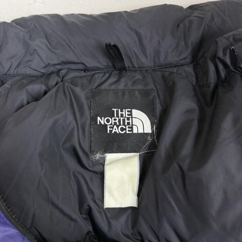 ザノースフェイス THE NORTH FACE ジャケット、上着 ジャンパー、ブルゾン ヌプシ ダウン ジャケット 700フィル フルジップ 黒 / ブラック / black X 紫 / パープル / purple メンズ USED 古着 中古 50151949