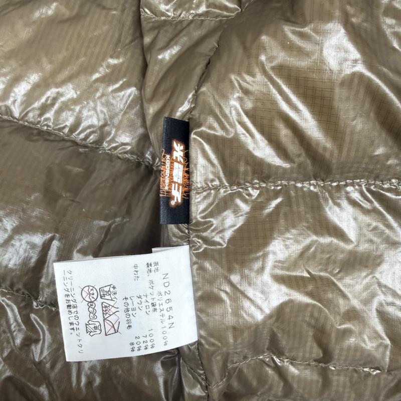 ザ ノースフェイス パープルレーベル THE NORTH FACE PURPLE LABEL ジャケット、上着 ジャンパー、ブルゾン 光電子 インナー ダウン ベスト ND2654N S カーキ / カーキ / khaki レディース USED 古着 中古 50151958