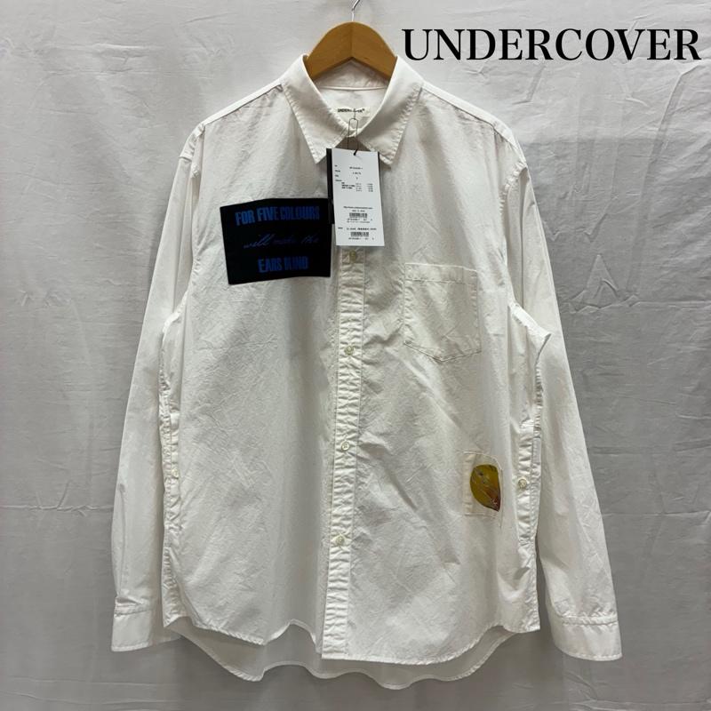 アンダーカバー UNDERCOVER シャツ、ブラウス 長袖 25ss コットン タイプライター パッチワーク シャツ UP1E4406-01 3 メンズ USED 古着 中古 50151975