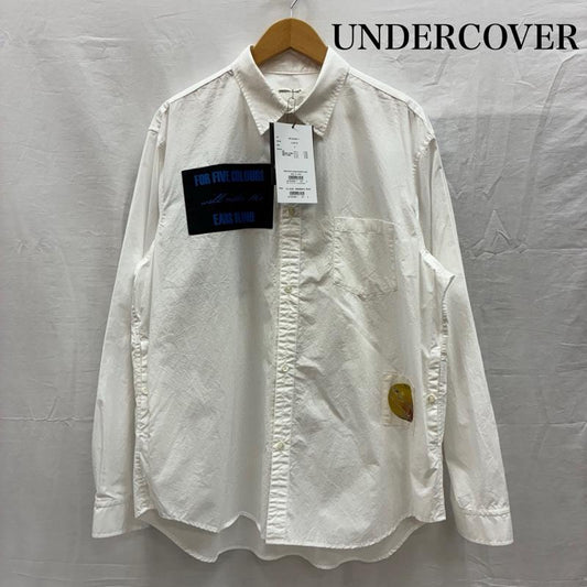 アンダーカバー UNDERCOVER シャツ、ブラウス 長袖 25ss コットン タイプライター パッチワーク シャツ UP1E4406-01 3 メンズ USED 古着 中古 50151975