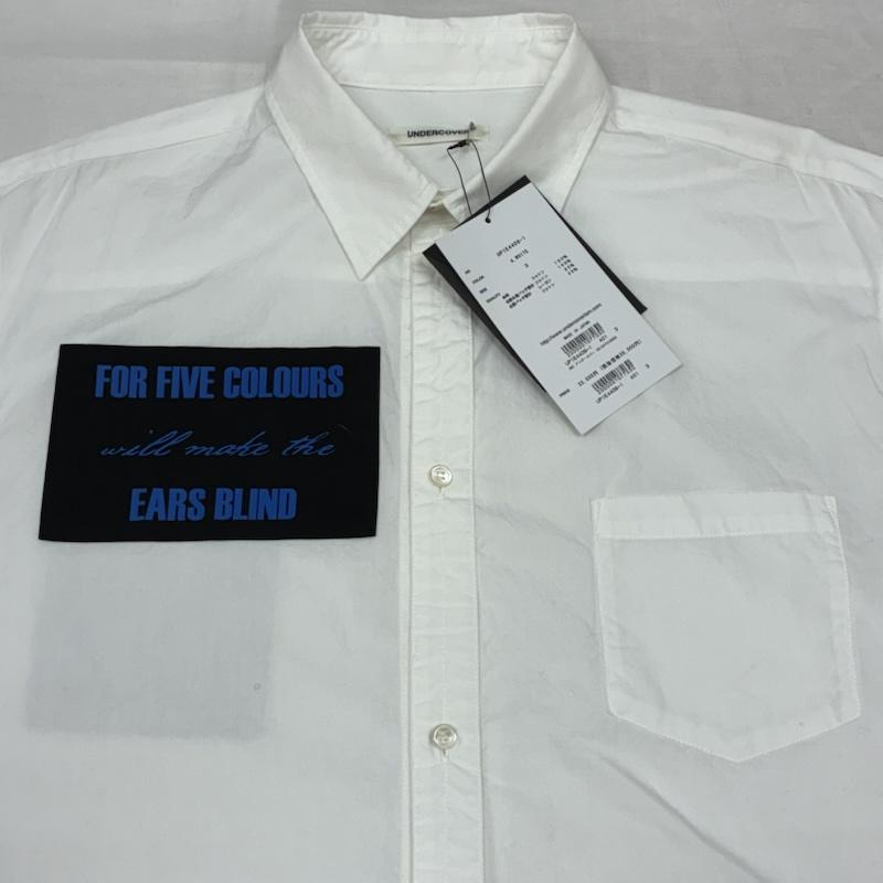 アンダーカバー UNDERCOVER シャツ、ブラウス 長袖 25ss コットン タイプライター パッチワーク シャツ UP1E4406-01 3 メンズ USED 古着 中古 50151975