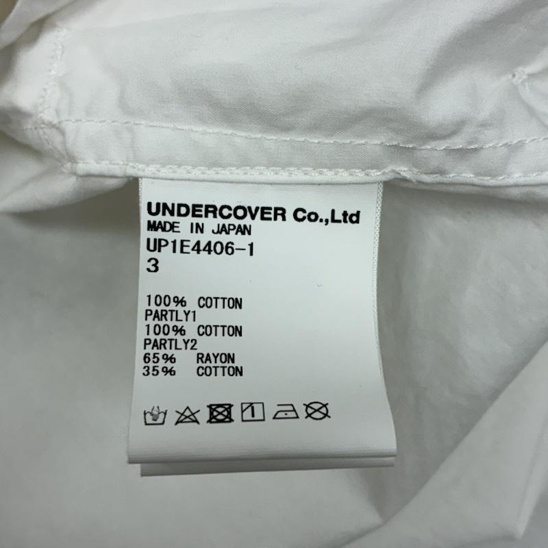 アンダーカバー UNDERCOVER シャツ、ブラウス 長袖 25ss コットン タイプライター パッチワーク シャツ UP1E4406-01 3 メンズ USED 古着 中古 50151975