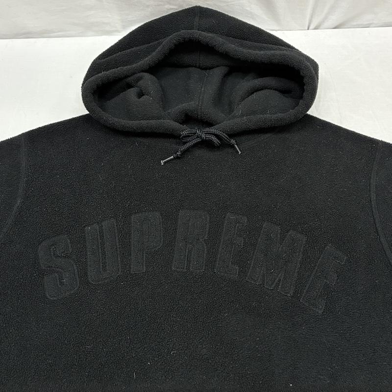 シュプリーム Supreme パーカー 長袖 18AW Polartec ポーラテック プルオーバー フリース パーカー アーチロゴ M メンズ USED 古着 中古 50151978