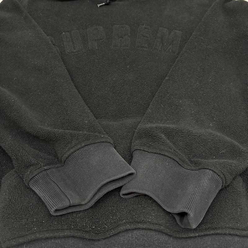 シュプリーム Supreme パーカー 長袖 18AW Polartec ポーラテック プルオーバー フリース パーカー アーチロゴ M メンズ USED 古着 中古 50151978