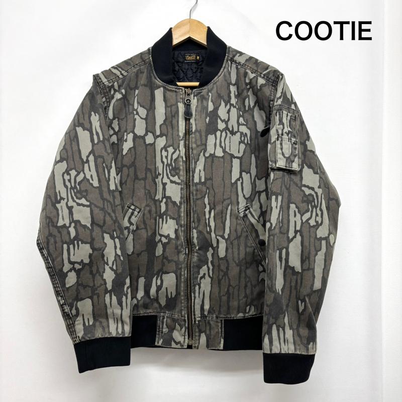 クーティー COOTIE ジャケット、上着 ジャンパー、ブルゾン MA-1 フライト ジャケット コットン 中綿 迷彩 M メンズ USED 古着 中古 50151981