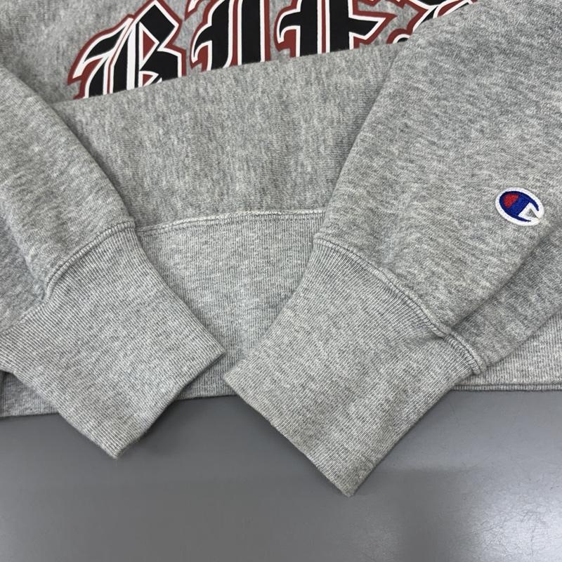 チャンピオン Champion トップス トップス BACK TO THE FUTURE バックトゥーザフュチャー ロゴ リバースウィーブ トレーナー L 灰 / グレー / gray メンズ USED 古着 中古 50151992