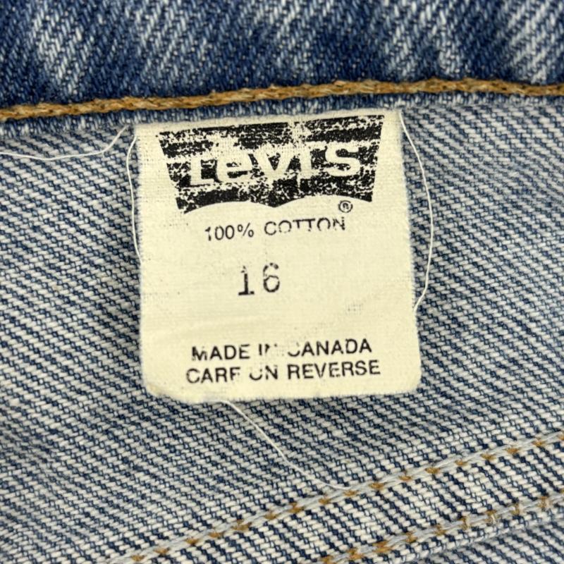 リーバイス Levi s ボトムス ボトムス デニムパンツ 90s Levi sリーバイス 16550 0291 canada 16 - メンズ USED 古着 中古 50152024