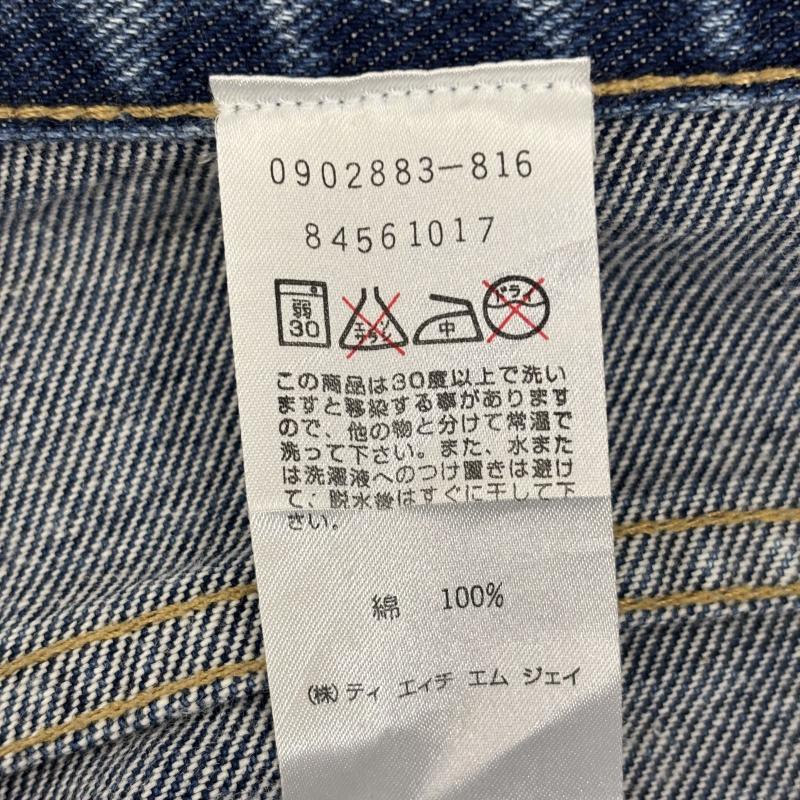 トミー ジーンズ TOMMY JEANS ボトムス ボトムス デニムパンツ 90s OLD TOMMYフラッグタグ オールド ベルトループ ロゴ 34インチ メンズ USED 古着 中古 50152029