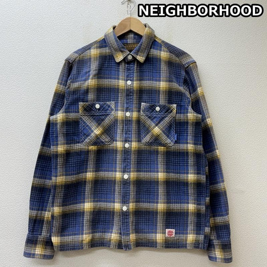 ネイバーフッド NEIGHBORHOOD トップス トップス チェック フランネル 長袖 ワーク シャツ 092ARNH-SHM03 GOOSE C-SHIRT LS M チェック メンズ USED 古着 中古 50152056