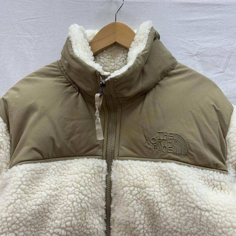 ザノースフェイス THE NORTH FACE ジャケット、上着 ジャンパー、ブルゾン NF0A5A84 SHERPA NUPTSE JACKET シェルパ ヌプシ ボア フリース ジャケット L 白 / ホワイト / white メンズ USED 古着 中古 50152079