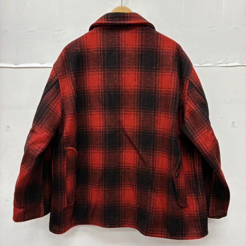 ヴィンテージ VINTAGE ジャケット、上着 ジャンパー、ブルゾン DOUBLE WARE 40s 50s バネクラウン バッファローチェック ウール マッキーノ クルーザー ハンティングジャケット M チェック メンズ USED 古着 中古 50152084